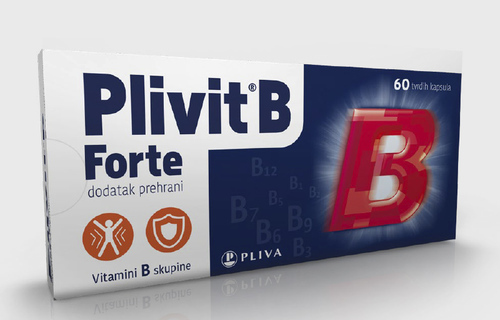 Plivit B forte: Snažna formulacija svih 8 vitamina B
