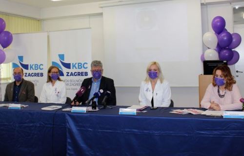 Obilježavanje ljubičastog dana u KBC-u Zagreb